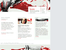 Tablet Screenshot of brunomaggioni.com